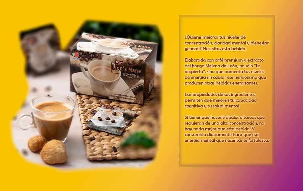 Productos lions mane café
